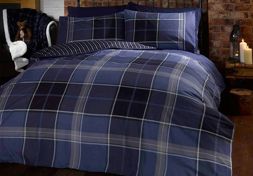 HomeSpace Direct Lothian Duvet Cover Set