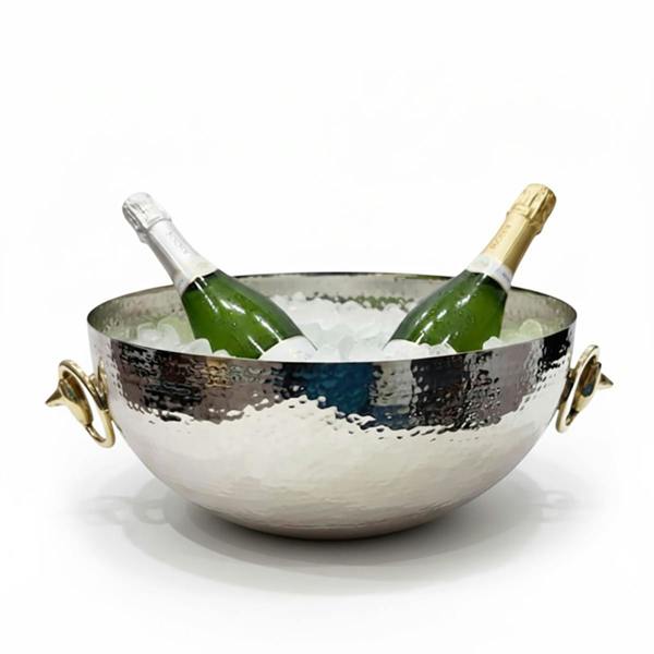 Equestrian Large Champagne Bowl