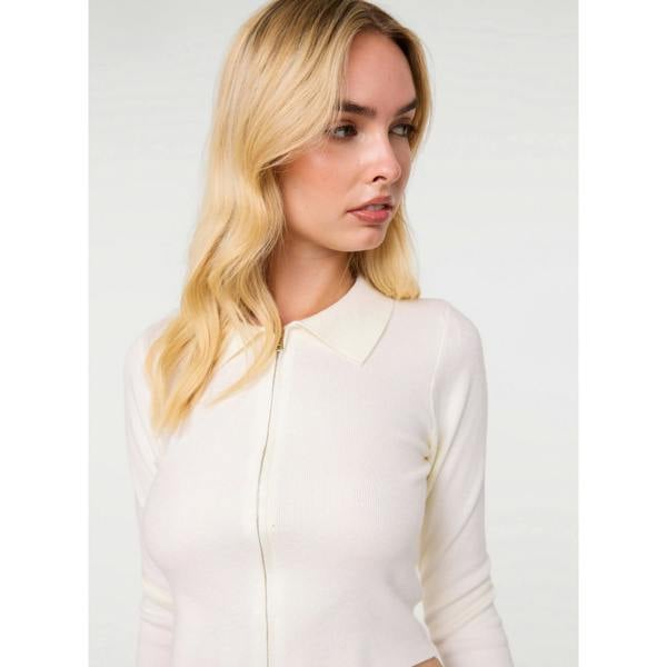 Pink Vanilla Zip Through Jumper