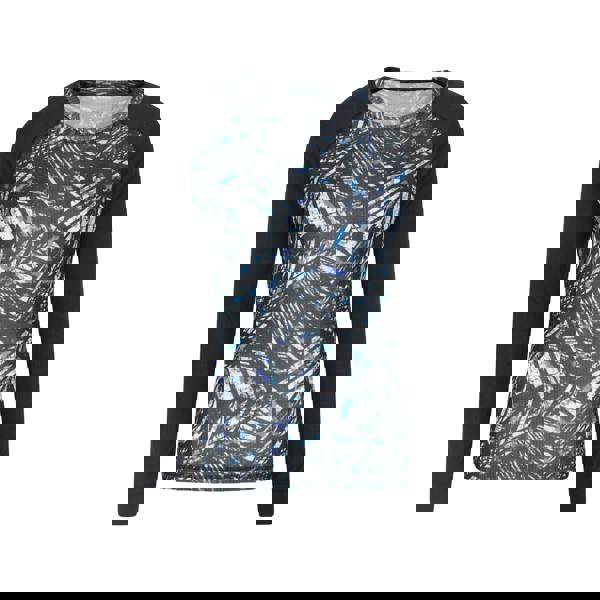 Mountain Warehouse Womens/Ladies Talus Printed Thermal Top - Grey