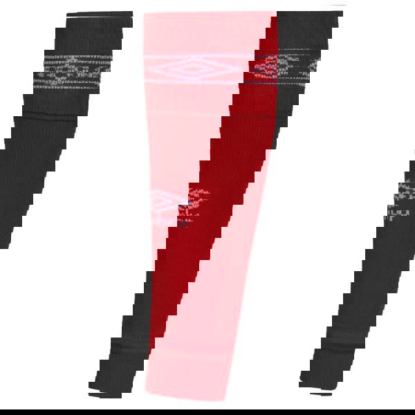 Umbro Mens Diamond Leg Sleeves - Vermillion/White - 