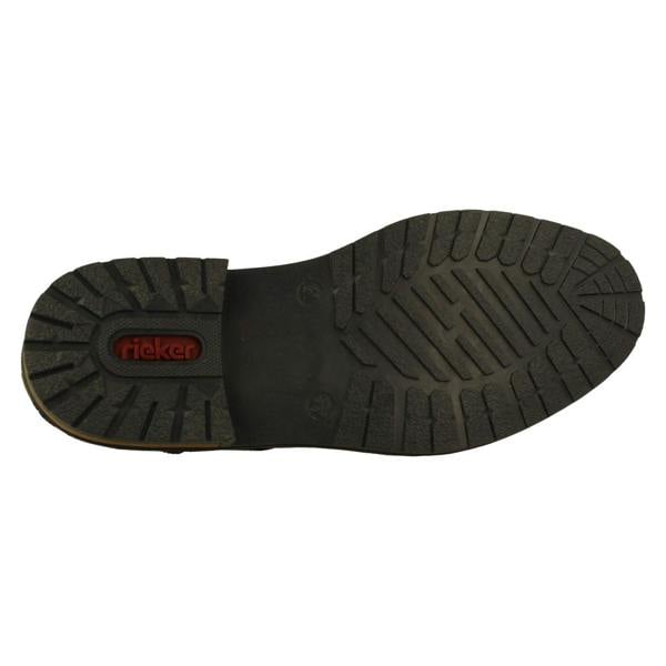 Rieker Mens Rieker Gusset Detailed Lace Up Shoes 14621