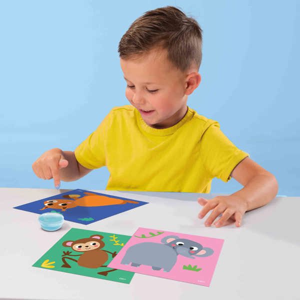 SES Creative My first - Sticking animal tails