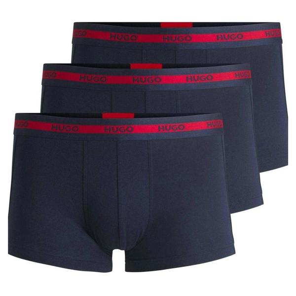 Hugo Mens Boxer Shorts (Pack of 3) - Navy - 