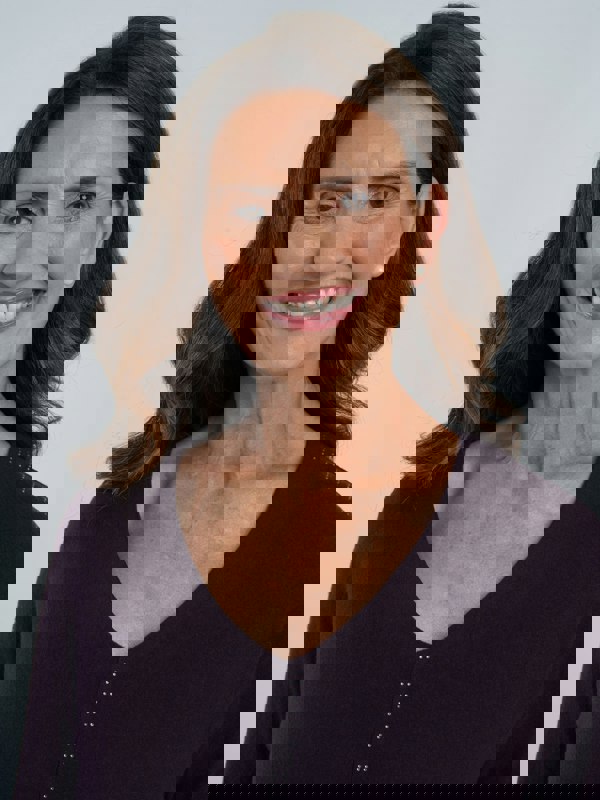 TIGI-Wear Diamante Trim V Neck Top