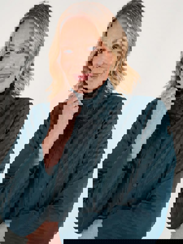 PennyPlain Raincoat - Peacock