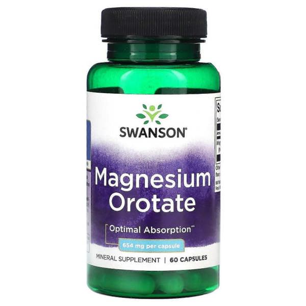 Swanson Magnesium Orotate - 60 caps