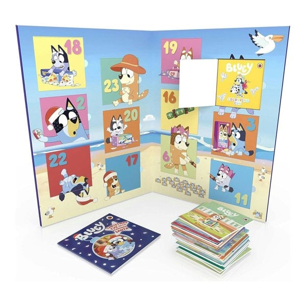 Bluey: Awesome Advent Book Bundle: An Advent Calendar - Includes 12 stories and 12 colouring books, so every day is an adventure with Bluey