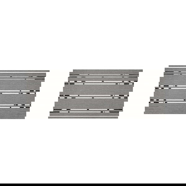 Garden Grey Dining High Table with Metal Legs Garden Dining Tables Living and Home