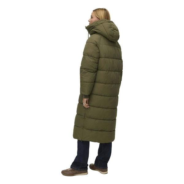 Vero Moda Womens/Ladies Elanor Laurie Long Length Padded Jacket - Green - 