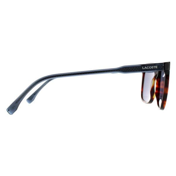 Lacoste Sunglasses L910S 220 Havana Red Solid Blue
