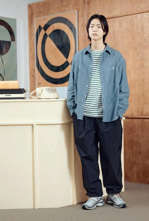 Kappy Design 2 Pocket Denim Shirt
