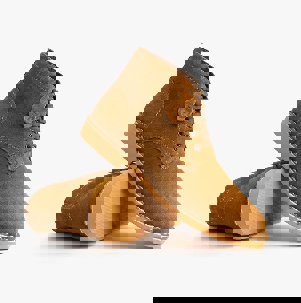 Popps RANGER Mens Desert Boots Cognac