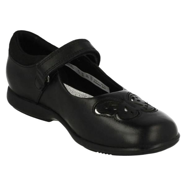 Clarks Girls Clarks Light Up School Shoes Trixi Rose