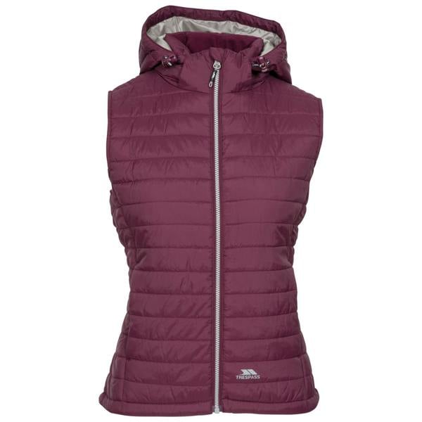 Trespass Womens/Ladies Aretha Casual Gilet - Fig - 