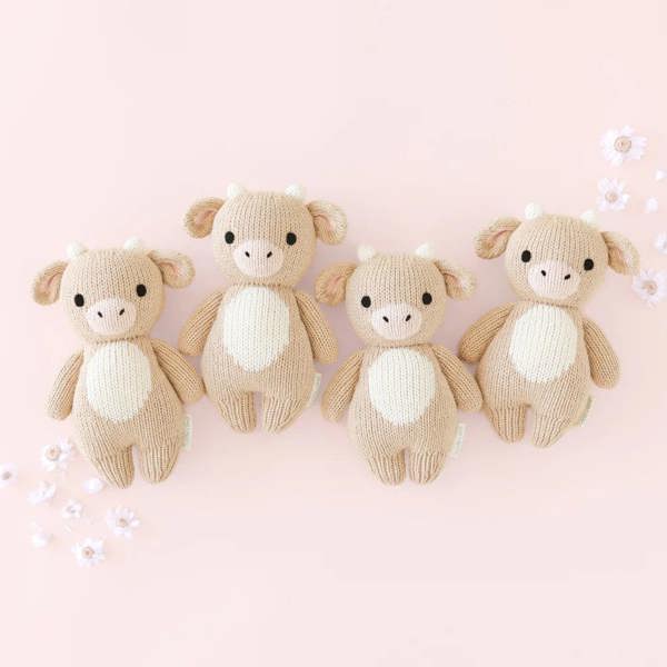 cuddle+kind - Baby Animal Collection - Cow - Jersey