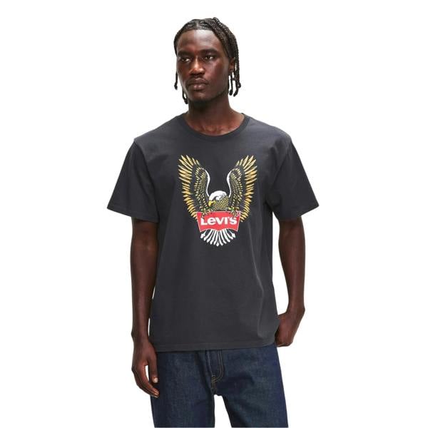 Levis Mens Varsity T-Shirt - Grey - 