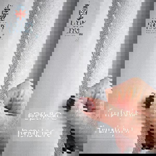 Luxury Living Velvet Chenille Thermal Fleece Lined Single Eyelet Door Curtain