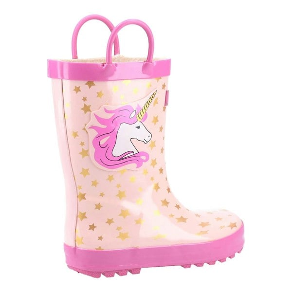 Cotswold Puddle Rubber Unicorn Wellington Boots