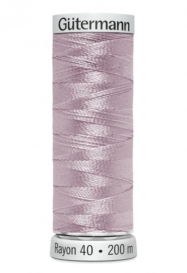 Gutermann No 40 Sulky Rayon Embroidery Thread 200m Rayon Thread Suitable For Embroidery