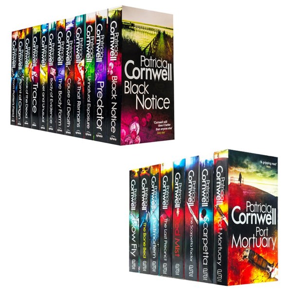 Kay Scarpetta Series 20 Book Set By Patricia Cornwell