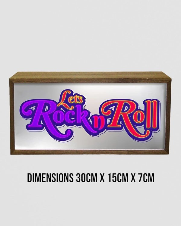 Light Box Home Let's Rock N Roll
