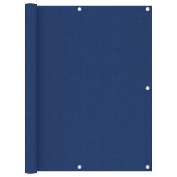Berkfield Balcony Screen Blue 120x400 cm Oxford Fabric