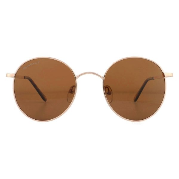 Montana Sunglasses MP85 C Pink Gold Brown Polarized
