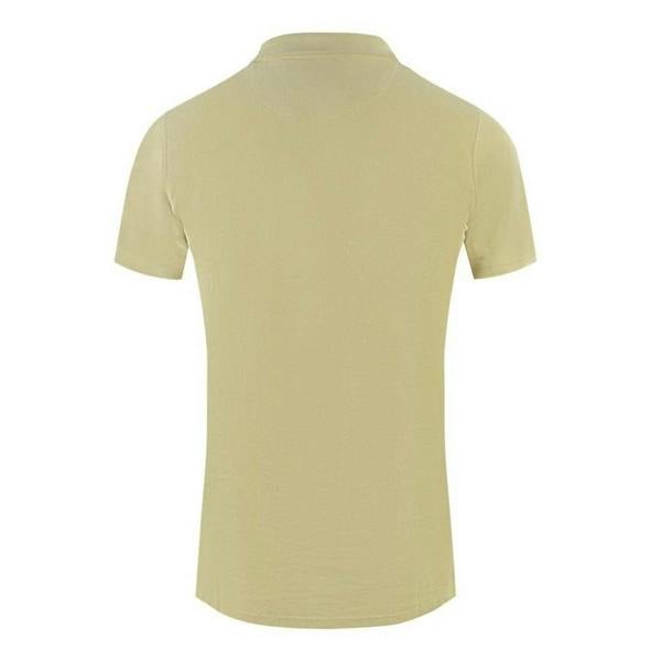 Aquascutum Mens Boxed Logo Polo Shirt - Yellow - 