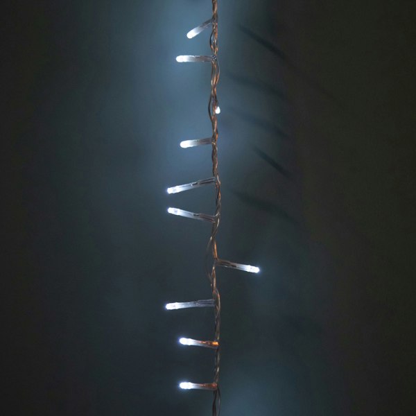 Samuel Alexander 18.7m 750 LED TreeBrights Christmas String Lights with Timer in White on Clear Cable