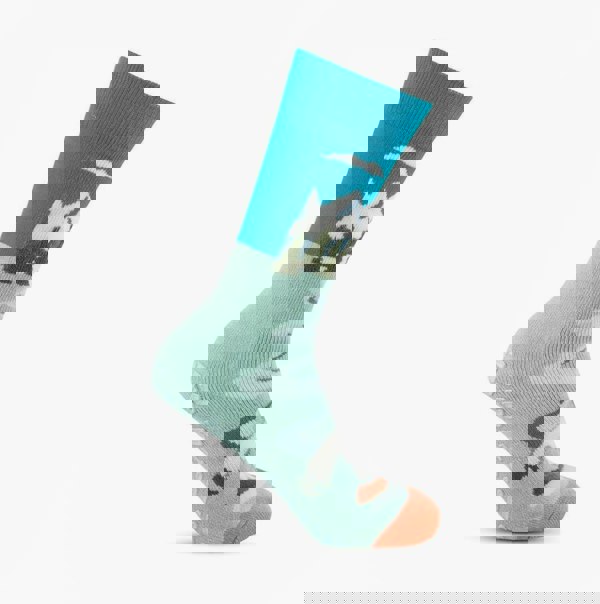 Totes Toasties ORIGINAL SLIPPER SOCKS (TWIN PACK) Mens Socks Yeti