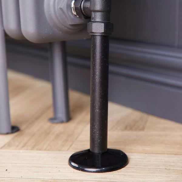 Flode 15mm Pipe Covers and Collars | 2 pack | Anthracite