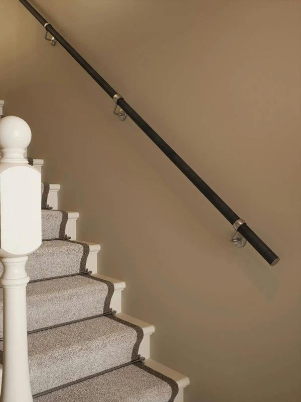 Enville Charcoal Straight Flight Handrail