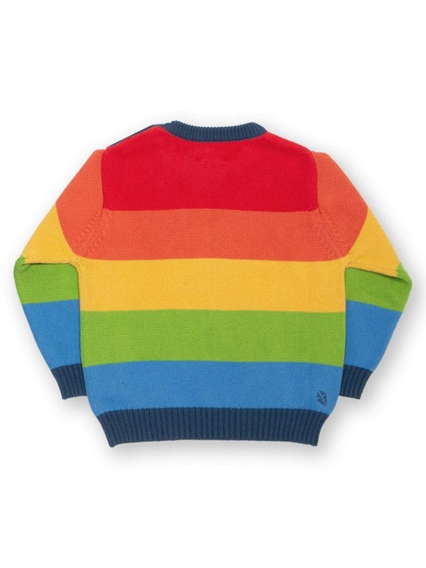 Kite Boys Organic Rainbow Star Jumper