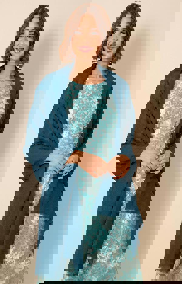 Alie Street London Charlotte Lace Dress - Antique Aqua