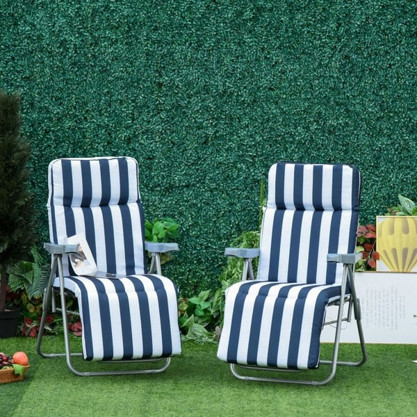 Outdoor Lounge Chair Set