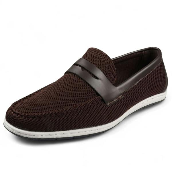 Dolcetto Men’s Breathable Loafers Lightweight Slip-On