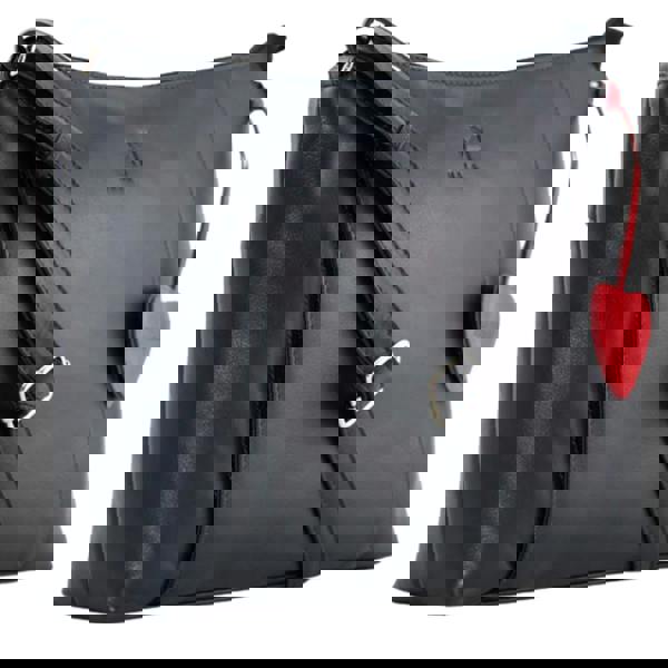 Mala Leather Anishka Heart Slouch Bag