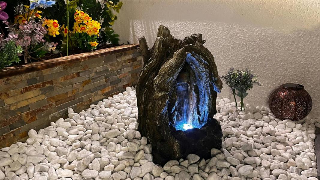 Tranquillity Water Features Compact Kielder Woodland Solar Water Feature