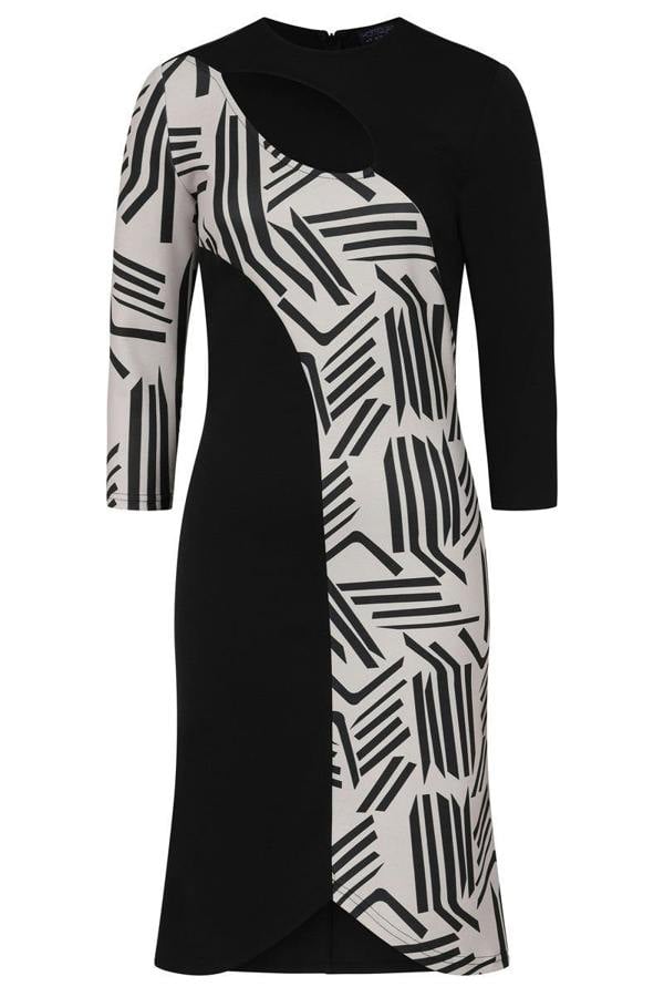 HotSquash Asymmetric Keyhole Dress
