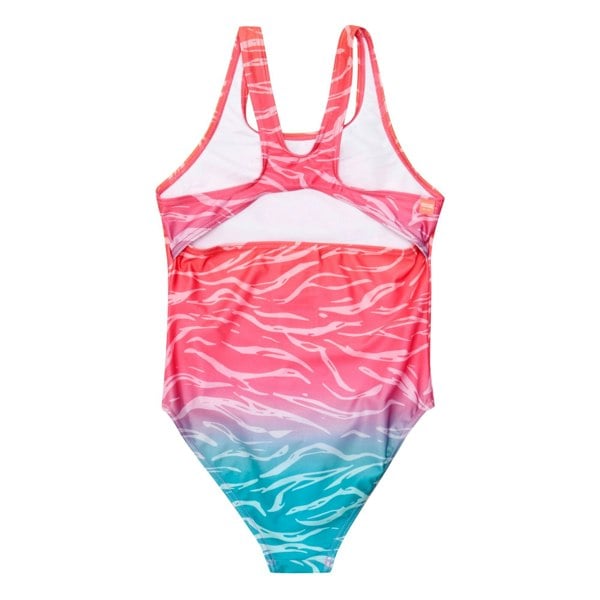 Regatta Girls Katrisse Ombre One Piece Swimsuit - Satsuma