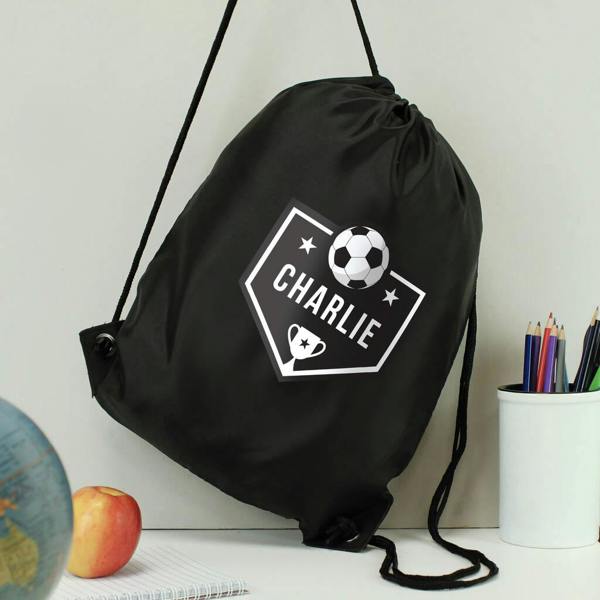 Personalised Football Kit Bag - close-up detail