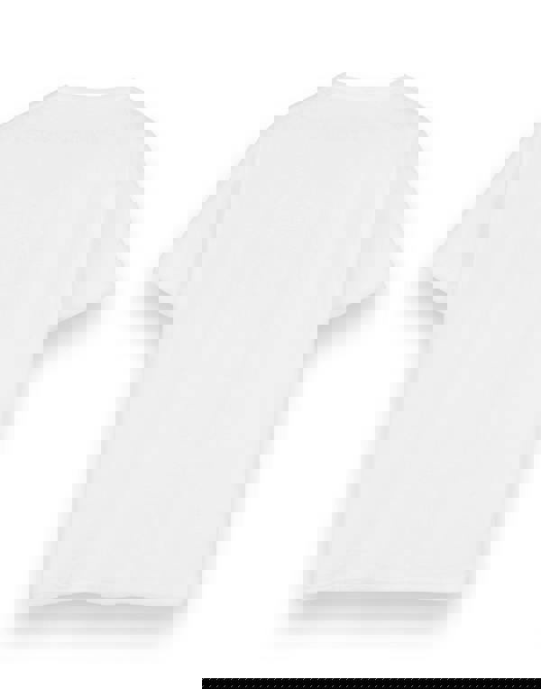 Harvard Unisex White Crest Logo Short Sleeved T-Shirt