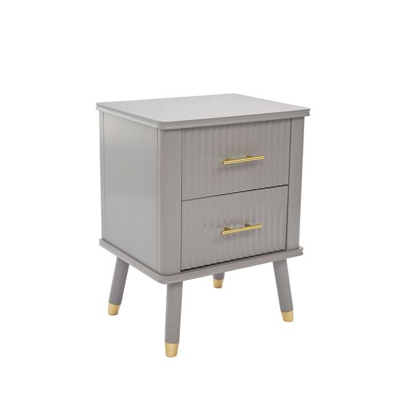 Cabinet Bits Cozzano 2 Drawer  Bedside Table
