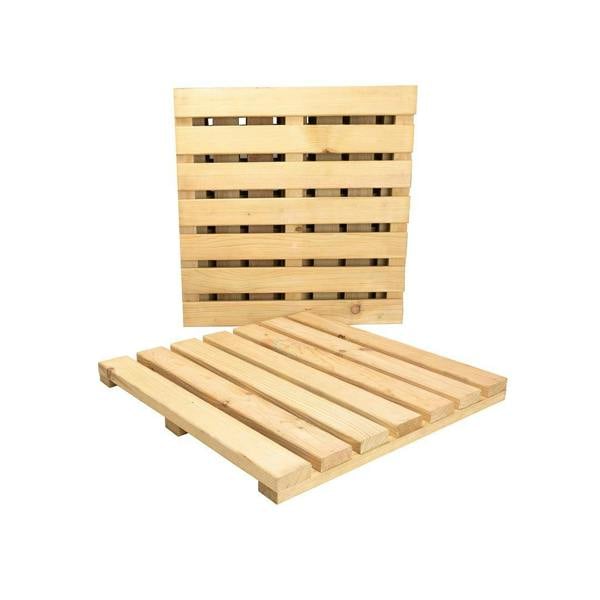 Snowdon Timber Treated Deck Tile (T) 35mm (W) 400mm (L) 400mm