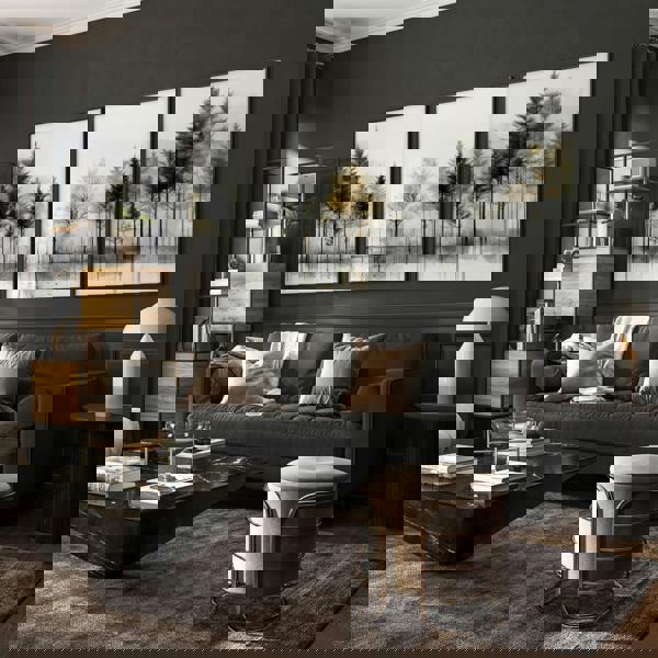 Modern Living Room Wall Art | Set of 3 Asian Inspired Wall art Prints