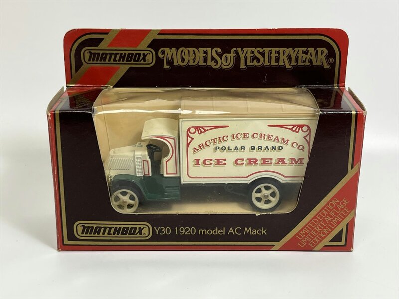 MCSlots Model AC Mack 1920 Artic Ice Cream Company Models Of Yesteryear Matchbox Y30D S5
