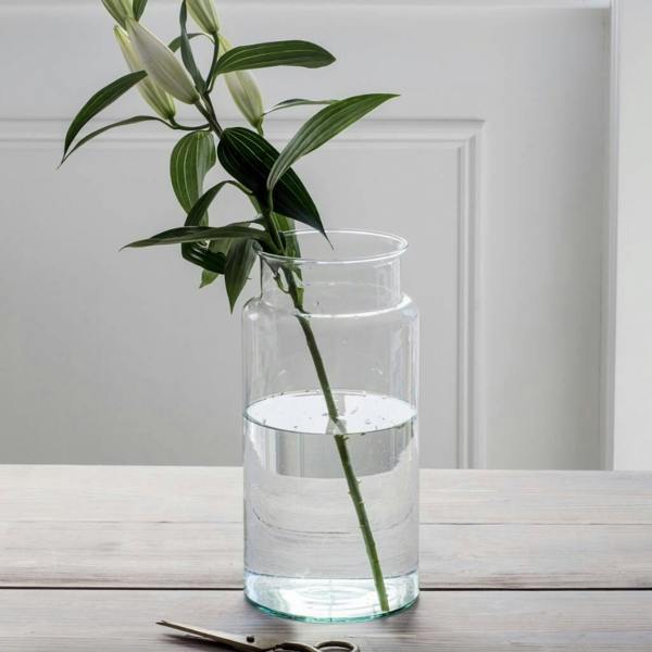 Recycled Glass Vase - alternative angle