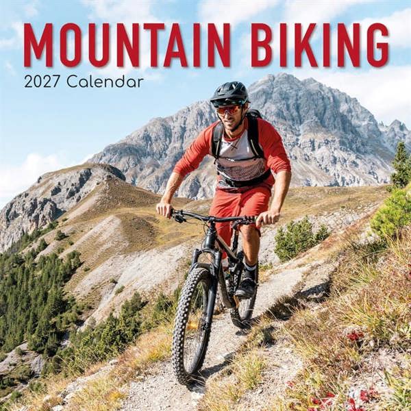 Mountain Biking Calendar 2027, Wall Calendars, Month To View, Sports, Gift