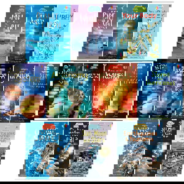 Usborne Beginners Science Series – 10 Book Classroom Set | Primary School STEM & Nonfiction Learning Books (Includes Earthquakes & Tsunamis)